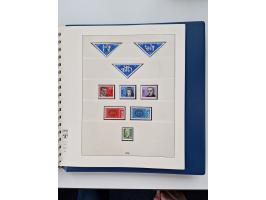 1945/87, vorwiegend postfrische bzw. gestempelte Sammlung, dabei Bund und Berlin doppelt, bis auf wenige jeweils komplett, au