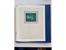 1945/87, vorwiegend postfrische bzw. gestempelte Sammlung, dabei Bund und Berlin doppelt, bis auf wenige jeweils komplett, au