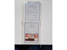 1945/87, vorwiegend postfrische bzw. gestempelte Sammlung, dabei Bund und Berlin doppelt, bis auf wenige jeweils komplett, au