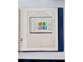 1945/87, vorwiegend postfrische bzw. gestempelte Sammlung, dabei Bund und Berlin doppelt, bis auf wenige jeweils komplett, au