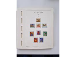 1945/87, vorwiegend postfrische bzw. gestempelte Sammlung, dabei Bund und Berlin doppelt, bis auf wenige jeweils komplett, au