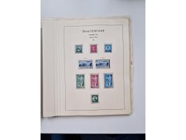 1945/87, vorwiegend postfrische bzw. gestempelte Sammlung, dabei Bund und Berlin doppelt, bis auf wenige jeweils komplett, au