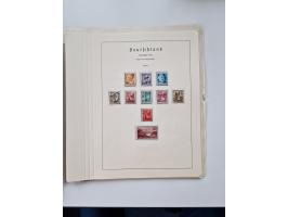 1945/87, vorwiegend postfrische bzw. gestempelte Sammlung, dabei Bund und Berlin doppelt, bis auf wenige jeweils komplett, au