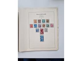 1945/87, vorwiegend postfrische bzw. gestempelte Sammlung, dabei Bund und Berlin doppelt, bis auf wenige jeweils komplett, au