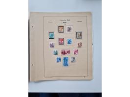 1945/87, vorwiegend postfrische bzw. gestempelte Sammlung, dabei Bund und Berlin doppelt, bis auf wenige jeweils komplett, au