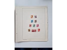 1945/87, vorwiegend postfrische bzw. gestempelte Sammlung, dabei Bund und Berlin doppelt, bis auf wenige jeweils komplett, au