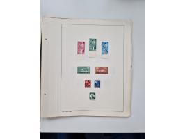 1945/87, vorwiegend postfrische bzw. gestempelte Sammlung, dabei Bund und Berlin doppelt, bis auf wenige jeweils komplett, au