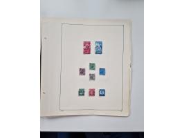 1945/87, vorwiegend postfrische bzw. gestempelte Sammlung, dabei Bund und Berlin doppelt, bis auf wenige jeweils komplett, au