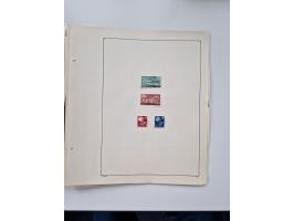 1945/87, vorwiegend postfrische bzw. gestempelte Sammlung, dabei Bund und Berlin doppelt, bis auf wenige jeweils komplett, au