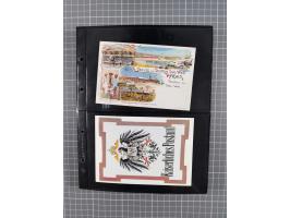 1899/1919, ca. 50 ungebrauchte und gebrauchte Ganzsachen ink. einiger Ansichtskarten und drei Belegen Mandatspost, dabei u.a.