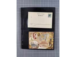 1899/1919, ca. 50 ungebrauchte und gebrauchte Ganzsachen ink. einiger Ansichtskarten und drei Belegen Mandatspost, dabei u.a.
