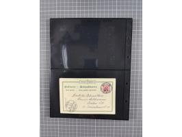 1899/1919, ca. 50 ungebrauchte und gebrauchte Ganzsachen ink. einiger Ansichtskarten und drei Belegen Mandatspost, dabei u.a.