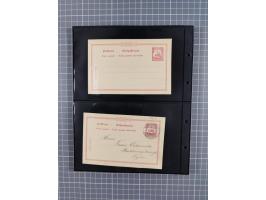 1899/1919, ca. 50 ungebrauchte und gebrauchte Ganzsachen ink. einiger Ansichtskarten und drei Belegen Mandatspost, dabei u.a.