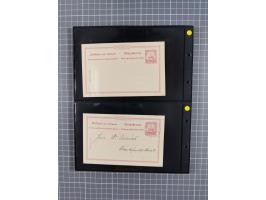 1899/1919, ca. 50 ungebrauchte und gebrauchte Ganzsachen ink. einiger Ansichtskarten und drei Belegen Mandatspost, dabei u.a.