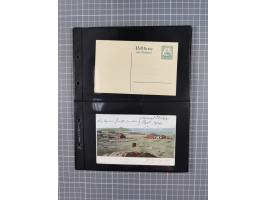 1899/1919, ca. 50 ungebrauchte und gebrauchte Ganzsachen ink. einiger Ansichtskarten und drei Belegen Mandatspost, dabei u.a.