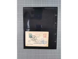 1899/1919, ca. 50 ungebrauchte und gebrauchte Ganzsachen ink. einiger Ansichtskarten und drei Belegen Mandatspost, dabei u.a.