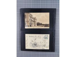 1901/12, ca. 40 ungebrauchte und gebrauchte Ganzsachen inkl. einiger Ansichtskarten und Post nach Kiautschou, dabei u.a. Mitl