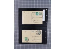 1901/12, ca. 40 ungebrauchte und gebrauchte Ganzsachen inkl. einiger Ansichtskarten und Post nach Kiautschou, dabei u.a. Mitl