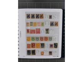 1870/1990, mixed collection beginning with classical issues, in 12 albums