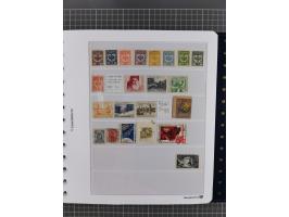 1870/1990, mixed collection beginning with classical issues, in 12 albums