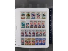 1870/1990, mixed collection beginning with classical issues, in 12 albums