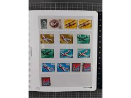 1870/1990, mixed collection beginning with classical issues, in 12 albums