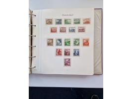 1933/2000 (ca.), Sammlungsbestand in 3 großen Kartons, dabei Deutsches Reich mit einigen besseren Ausgaben, BRD mit Jahrbuch 
