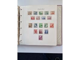 1933/2000 (ca.), Sammlungsbestand in 3 großen Kartons, dabei Deutsches Reich mit einigen besseren Ausgaben, BRD mit Jahrbuch 