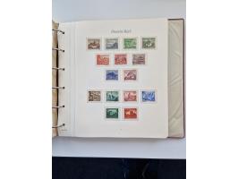 1933/2000 (ca.), Sammlungsbestand in 3 großen Kartons, dabei Deutsches Reich mit einigen besseren Ausgaben, BRD mit Jahrbuch 