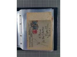 1840/2001 (ca.), Bremen und Cannstatt Heimat-Sammlung mit über 350 belegen, inkl. Dienstmarken und Feldpost, viele interessan