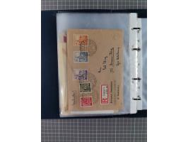 1840/2001 (ca.), Bremen und Cannstatt Heimat-Sammlung mit über 350 belegen, inkl. Dienstmarken und Feldpost, viele interessan