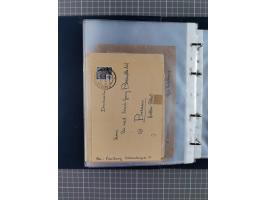 1840/2001 (ca.), Bremen und Cannstatt Heimat-Sammlung mit über 350 belegen, inkl. Dienstmarken und Feldpost, viele interessan