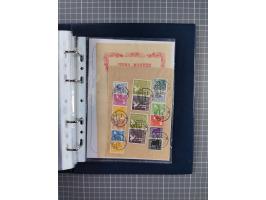 1840/2001 (ca.), Bremen und Cannstatt Heimat-Sammlung mit über 350 belegen, inkl. Dienstmarken und Feldpost, viele interessan