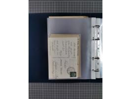 1840/2001 (ca.), Bremen und Cannstatt Heimat-Sammlung mit über 350 belegen, inkl. Dienstmarken und Feldpost, viele interessan