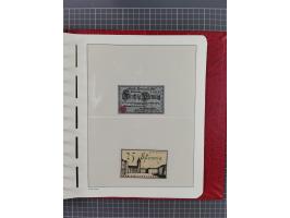 1840/2001 (ca.), Bremen und Cannstatt Heimat-Sammlung mit über 350 belegen, inkl. Dienstmarken und Feldpost, viele interessan