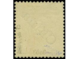 1898, Steilaufdruck 3 Pfennig hellocker, farbfrisch und sehr gut gezähnt, sauber ungebraucht, tadellos, eine seltene Farbvari