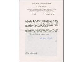 10 Ngr. milchblau, links unten kurz berührt, sonst vollrandig, mit Nr. "17" und sauber nebengesetztem Doppelkreisstempel "GLA