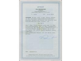 5 Ngr. lebhaftbraunrot, farbfrisch, rechts schmalrandig und unten leicht berührt, sonst voll- bis breitrandig, mit Nr. "4" un