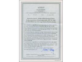 Tunis-Päckchenmarke und gezähnt im Viererblock, sehr frisch und allseits breitrandig, postfrisch mit vollem Originalgummi. Ta