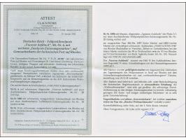 Vukovar , zusammen mit Rhodos auf brauner Zulassungsmarke, Weihnachtsmarke im waagerechten Paar der Typen III und IV sowie 2 