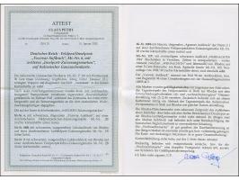 Vukovar , zusammen mit Weihnachtsmarke in Type V, Rhodos auf brauner Zulassungsmarke sowie 2 weiteren Werten, mit Gefälligkei