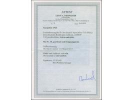 5 M. mit linken Bogenrand, postfrisch in einwandfreier Erhaltung. Signiert LV Saar und Schupp, Fotoattest Bernhard BPP (2025)