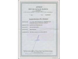 1943, Verwaltungsausschuss 5 L. dunkellilarot, postfrisch. Einwandfrei. Bleistiftsignatur und Fotoattest Prof. El Majdoub BPP