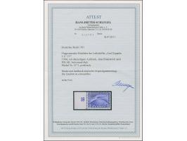 1931, Polarfahrt 2 M. mit Aufdruckfehler “Bindestrich nach POLAR fehlt” (Feld 41), Randstück, postfrisch, in tadellos, unsign