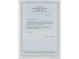 1934, Flugpost 5 Pfg.-3 M. mit liegendem Wasserzeichen komplett, bis 100 Pfg. je mit Oberrand, die beiden Höchstwerte jeweils