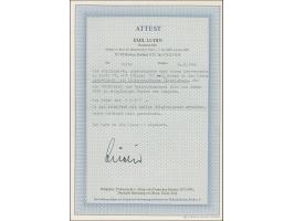 1939, Kameradschaftsblock 25 Pfg. als gezähnter Probedruck in Graukarmin als Einzelabzug im Blockformat mit durchgezähnten Rä