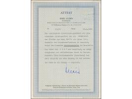 1941, Kameradschaftsblock 8 Pfg. als gezähnter Probedruck in Violettschiefer als Einzelabzug im Blockformat (95 x 99 mm) mit 