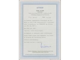 1941, &nbsp;Kameradschaftsblock 24Pfg. als gezähnter Probedruck in Rosakarmin als Einzelabzug im Blockformat (81 x 88 mm) mit