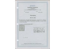 DIENSTMARKEN: 1875, 5 Pfg. hellviolettblau, farbfrisch und gut gezähnt, postfrisch und tadellos. Eine sehr seltene Farbnuance