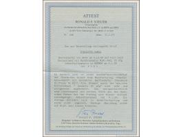 1890, Krone/Adler 20 Pfg. violettultramarin mit nachträglicher Entwertung “BREMEN 6.1.89” auf Vordruckbrief “South-Sea Island